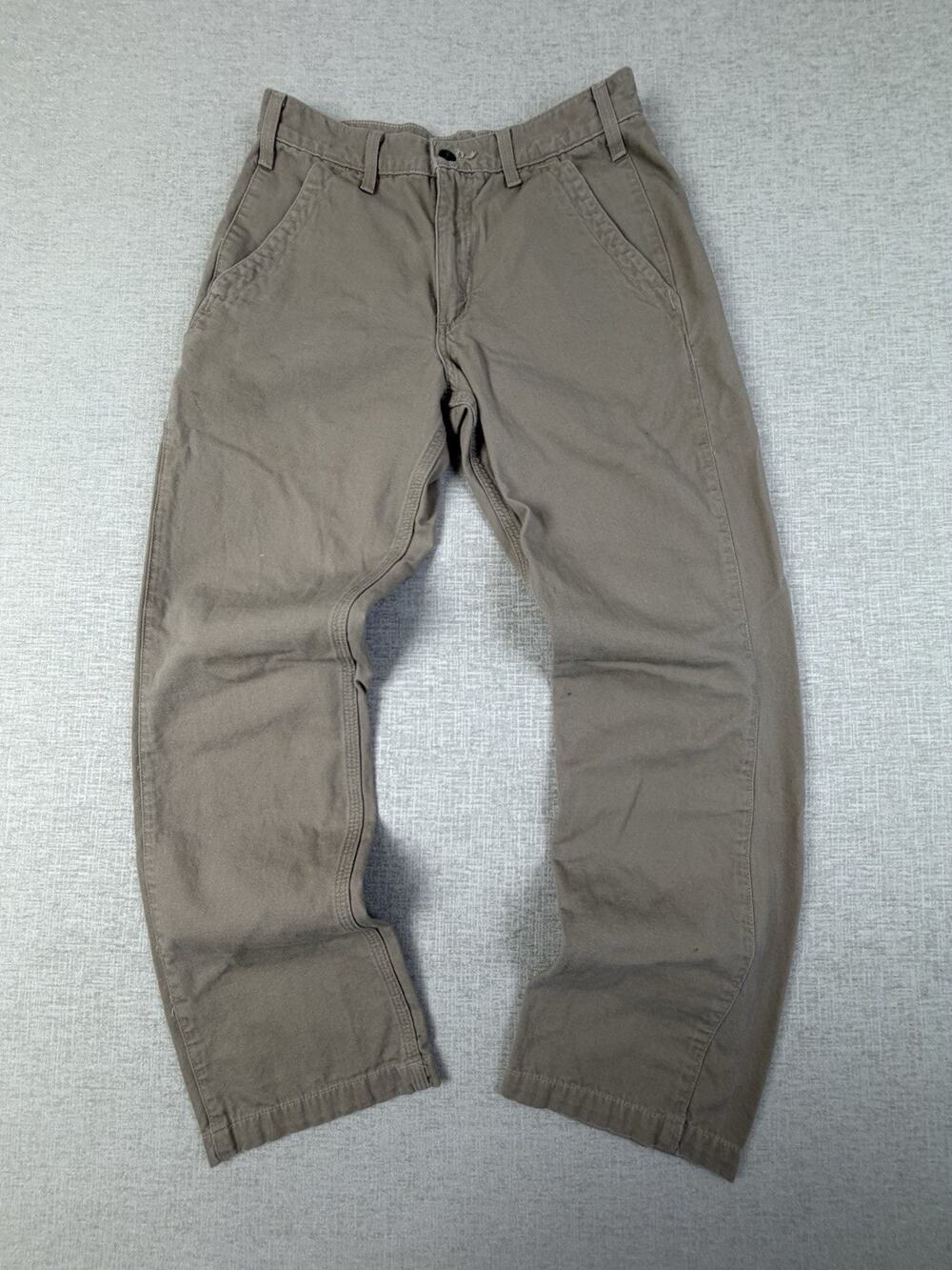 Carhartt B299 Men’s 31x32 Relaxed Fit Work Pants Tan 100% Cotton